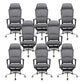 Modern Slide Office Chair Fixed Arms No Distressing Chair with Breathable Back 8 Piece Set Clearhalo 'furn' 'furn_office_chair' 'Furniture' 'Office Chairs' 'Office Furniture' 'office_chair' 7360115