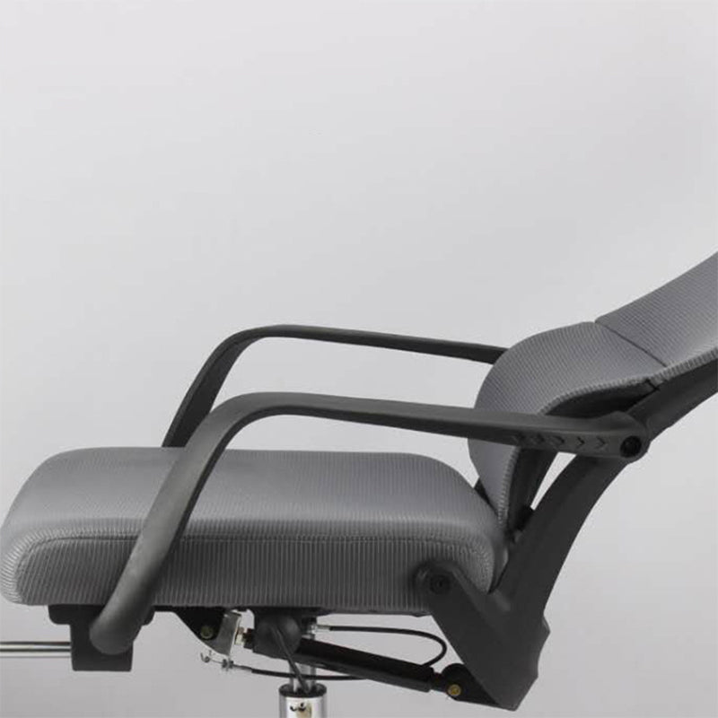 Modern Slide Office Chair Fixed Arms No Distressing Chair with Breathable Back Clearhalo 'furn' 'furn_office_chair' 'Furniture' 'Office Chairs' 'Office Furniture' 'office_chair' 7360118