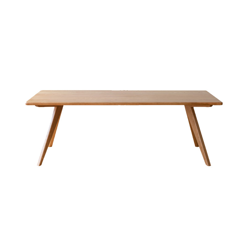 Brown 4 Legs Dining Room Dinner Kitchen Table Modern Dining Room Table Brown Without Chairs Clearhalo 'Dining Tables & Seating' 'Dining Tables' 'dining_table' 'furn' 'furn_dining_table' 'Furniture' 'Kitchen & Dining Furniture' 7360701