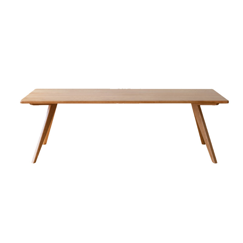 Brown 4 Legs Dining Room Dinner Kitchen Table Modern Dining Room Table Brown Without Chairs Clearhalo 'Dining Tables & Seating' 'Dining Tables' 'dining_table' 'furn' 'furn_dining_table' 'Furniture' 'Kitchen & Dining Furniture' 7360703