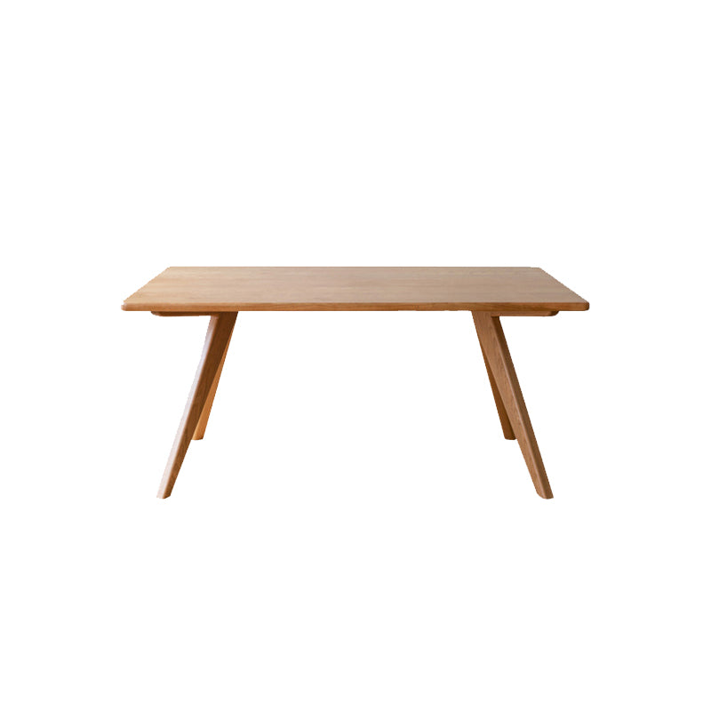 Brown 4 Legs Dining Room Dinner Kitchen Table Modern Dining Room Table Clearhalo 'Dining Tables & Seating' 'Dining Tables' 'dining_table' 'furn' 'furn_dining_table' 'Furniture' 'Kitchen & Dining Furniture' 7360707