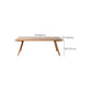 Brown 4 Legs Dining Room Dinner Kitchen Table Modern Dining Room Table Clearhalo 'Dining Tables & Seating' 'Dining Tables' 'dining_table' 'furn' 'furn_dining_table' 'Furniture' 'Kitchen & Dining Furniture' 7360719