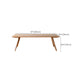 Brown 4 Legs Dining Room Dinner Kitchen Table Modern Dining Room Table Clearhalo 'Dining Tables & Seating' 'Dining Tables' 'dining_table' 'furn' 'furn_dining_table' 'Furniture' 'Kitchen & Dining Furniture' 7360721
