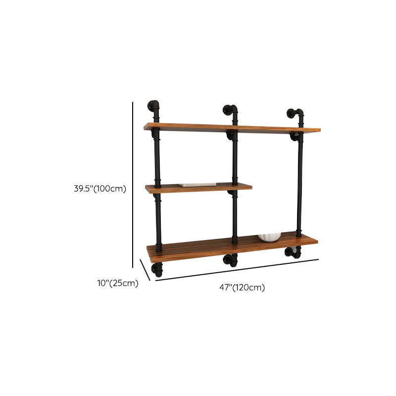 Libreria in legno ingegnerizzato industriale chiuso.