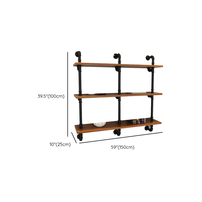 Libreria in legno ingegnerizzato industriale chiuso.