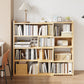 Engineered Wood Modern Bookcase Standard Open Back Bookshelf
