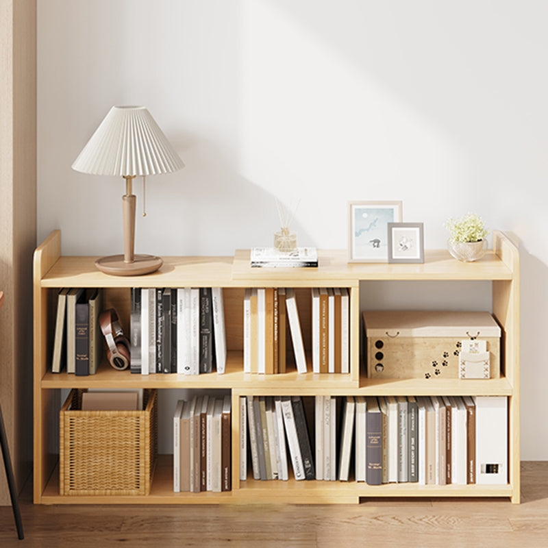 Engineered Wood Modern Bookcase Standard Open Back Bookshelf
