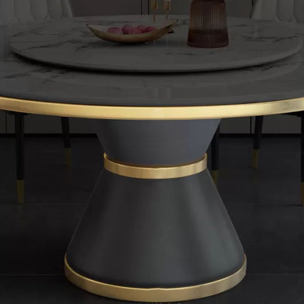 Muebles de mármol glam 5/7/9/11 altura estándar muebles de comedor para el hogar