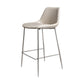 Indoor Faux Leather Bar Chair Contemporary Metal Legs Bar Stools 1 Piece Clearhalo 'Bar Furniture' 'Bar Stools' 'bar_stools' 'furn' 'furn_bar_stools' 'Furniture' 'Kitchen & Dining Furniture' 7362193