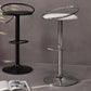 Taburete de bar con patas de metal para interiores, altura ajustable, con reposapiés