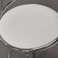 Taburete de bar con patas de metal para interiores, altura ajustable, con reposapiés