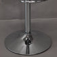 Taburete de bar con patas de metal para interiores, altura ajustable, con reposapiés