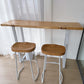 Contemporary Indoor Bar Dining Table Rectangle Wood Top Bar Table Clearhalo 'Bar Furniture' 'Bar Tables' 'bar_tables' 'furn' 'furn_bar_tables' 'Furniture' 'Kitchen & Dining Furniture' 7362245