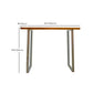 Contemporary Indoor Bar Dining Table Rectangle Wood Top Bar Table Clearhalo 'Bar Furniture' 'Bar Tables' 'bar_tables' 'furn' 'furn_bar_tables' 'Furniture' 'Kitchen & Dining Furniture' 7362246