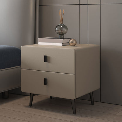 Modernisme Accent Table Table table de rangement Terre de rangement Tablette de nuit avec 4 jambes pour la maison