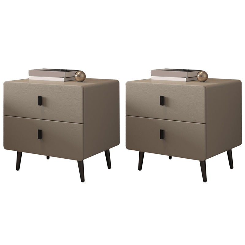 Modernisme Accent Table Table table de rangement Terre de rangement Tablette de nuit avec 4 jambes pour la maison