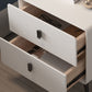 Modernisme accenttafel nachtkastje opberg lade bed nachtkastje met 4 poten voor thuis
