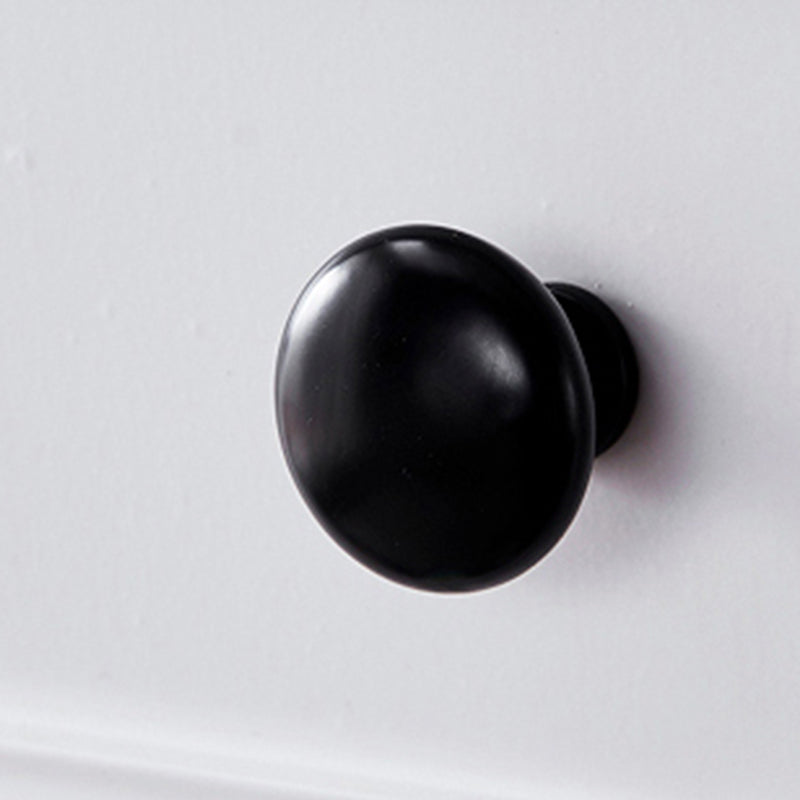 Cofre de almacenamiento de madera de ingeniería contemporánea cofre de casa en blanco con cajones