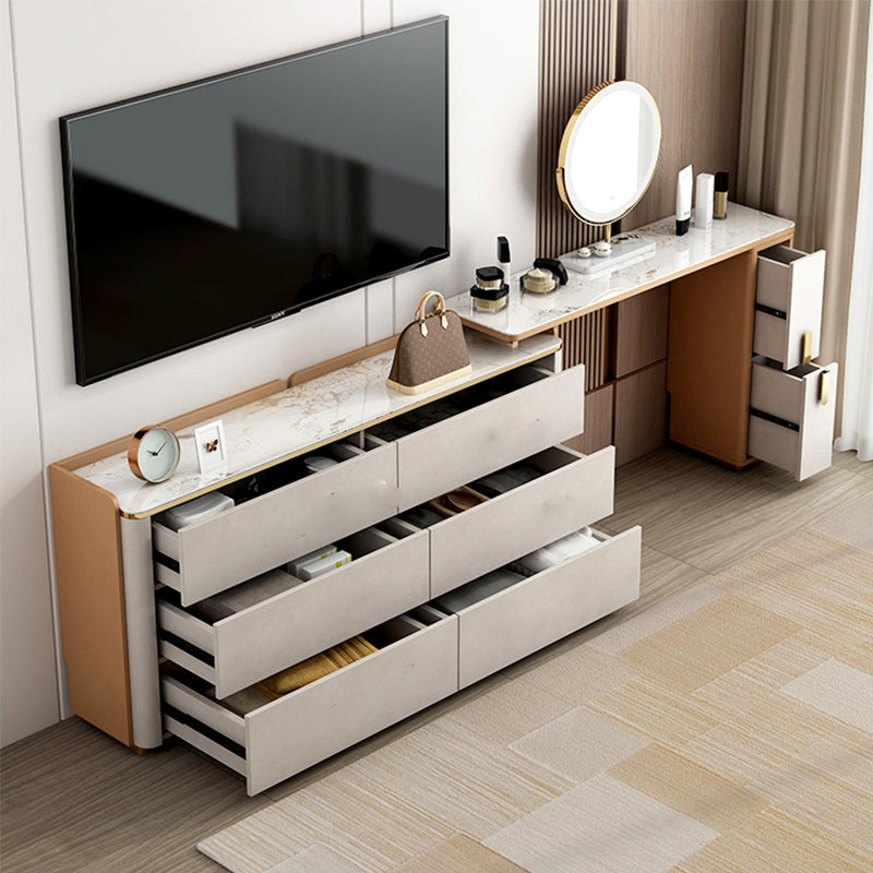 Cofre de almacenamiento de piedra Classic Glam 11.7 pulgadas de ancho de almacenamiento Cofre de almacenamiento