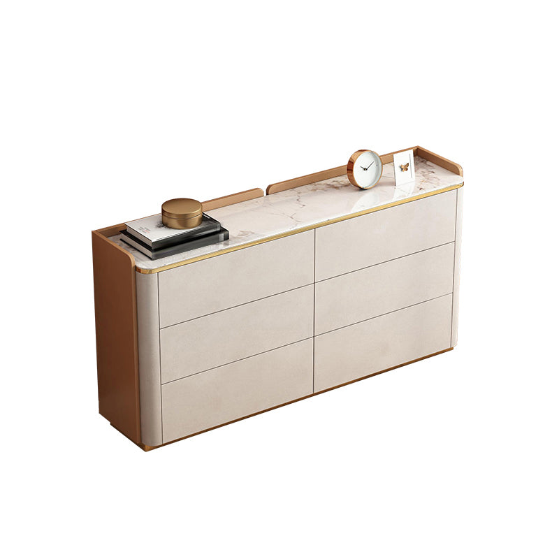 Cofre de almacenamiento de piedra Classic Glam 11.7 pulgadas de ancho de almacenamiento Cofre de almacenamiento