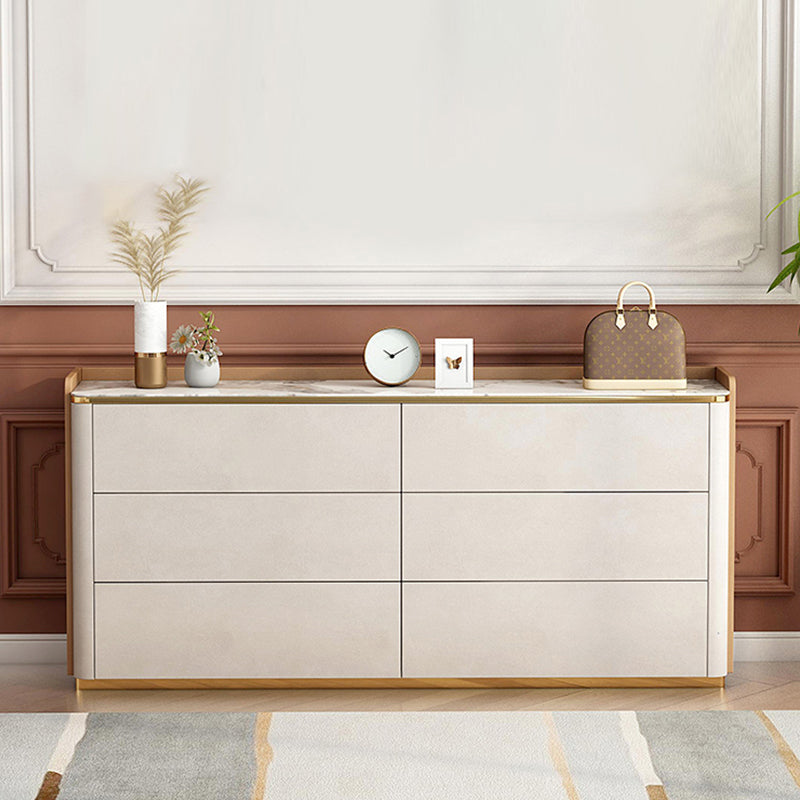 Cofre de almacenamiento de piedra Classic Glam 11.7 pulgadas de ancho de almacenamiento Cofre de almacenamiento