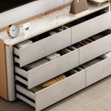 Stone Storage Chest Classic Glam 11.7 Inch Width Storage Chest Dresser