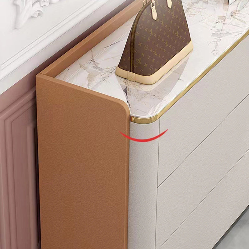 Cofre de almacenamiento de piedra Classic Glam 11.7 pulgadas de ancho de almacenamiento Cofre de almacenamiento