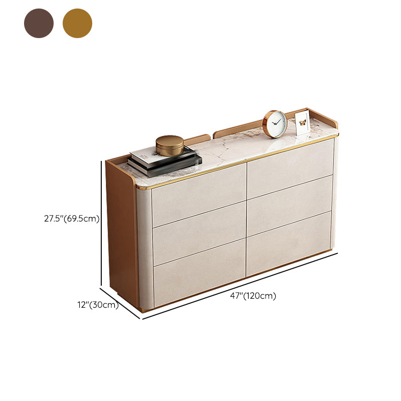 Cofre de almacenamiento de piedra Classic Glam 11.7 pulgadas de ancho de almacenamiento Cofre de almacenamiento