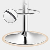 Indoor Swivel Bar Stools Folding with Metal Legs Counter Stool Clearhalo 'Bar Furniture' 'Bar Stools' 'bar_stools' 'furn' 'furn_bar_stools' 'Furniture' 'Kitchen & Dining Furniture' 7362578