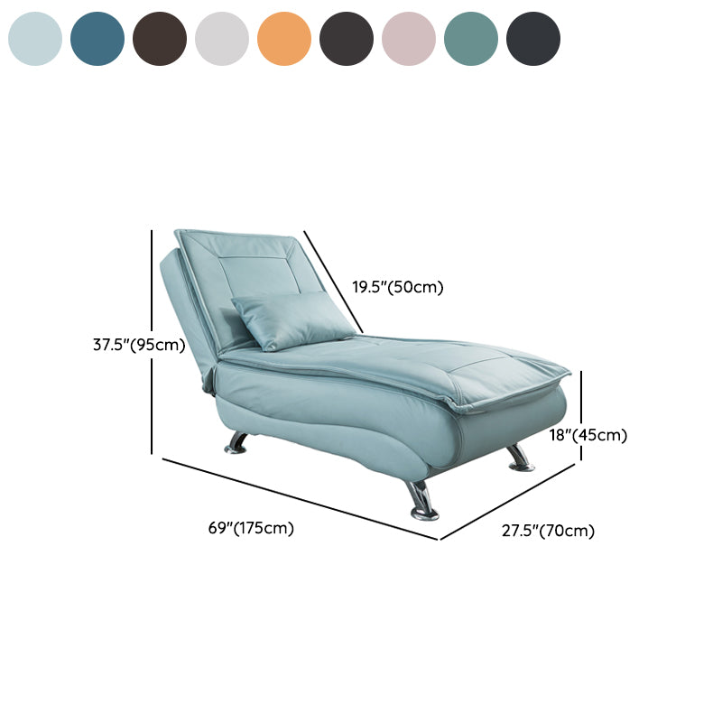 Modern Chaise Adjustable Chaise Lounge Chair for Living Room Clearhalo 'Chairs & Seating' 'Chaise Lounge' 'chaise_lounge' 'furn' 'furn_chaise_lounge' 'Furniture' 'Living Room Furniture' 7362816