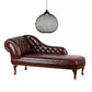 Traditional Chaise Lounge Couch Tufted Rolled Arm Chaise Lounge Clearhalo 'Chairs & Seating' 'Chaise Lounge' 'chaise_lounge' 'furn' 'furn_chaise_lounge' 'Furniture' 'Living Room Furniture' 7362851
