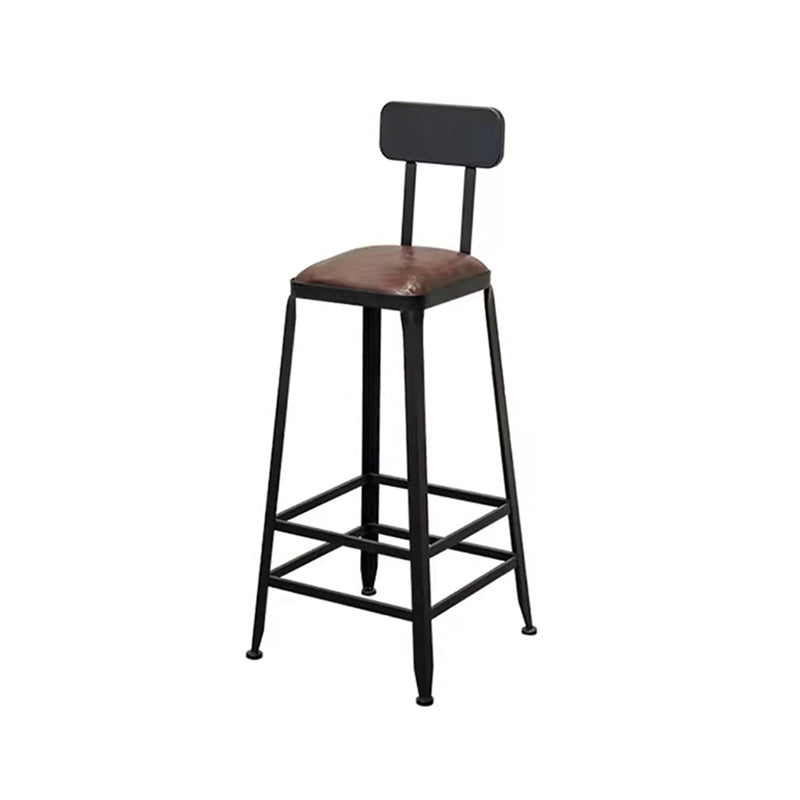 Set tavolo da pub industriale rettangolare Set tavolo da bar in legno da 1/4/7 pezzi con sgabelli marroni