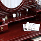 Solid Wood Makeup Vanity with 5 Drawers Traditional Make-up Vanity