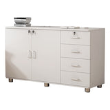 Traditional Wood Cabinet Drawers Storage File Cabinet with Shelves Clearhalo 'Filing Cabinets' 'filling_cabinets' 'furn' 'furn_filling_cabinets' 'Furniture' 'Office Furniture' 7363465