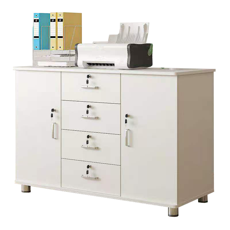 Traditional Wood Cabinet Drawers Storage File Cabinet with Shelves Clearhalo 'Filing Cabinets' 'filling_cabinets' 'furn' 'furn_filling_cabinets' 'Furniture' 'Office Furniture' 7363466