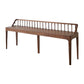 Contemporary Ash Wood Bench Indoor Seating Bench with 4 Legs