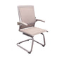 Contemporary Arms Included Desk Chair Mesh Back Conference Chair for Office Champagne 1 Piece Clearhalo 'furn' 'furn_office_chair' 'Furniture' 'Office Chairs' 'Office Furniture' 'office_chair' 7364430