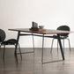 Contemporary Rectangle Dining Room Dinner Kitchen Table Solid Wood Dining Table