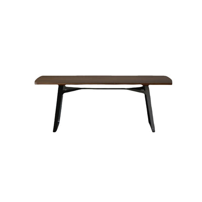 Contemporary Rectangle Dining Room Dinner Kitchen Table Solid Wood Dining Table