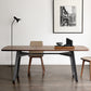 Contemporary Rectangle Dining Room Dinner Kitchen Table Solid Wood Dining Table