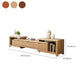 Scandinavian Rubber Wood Media Console Open Shelving TV Stand with Drawers Clearhalo 'furn' 'furn_tv_stands_entertainment_centers' 'Furniture' 'Living Room Furniture' 'TV Stands & Entertainment Centers' 'TV Stands & Media Storage Furniture' 'tv_stands_entertainment_centers' 7365027