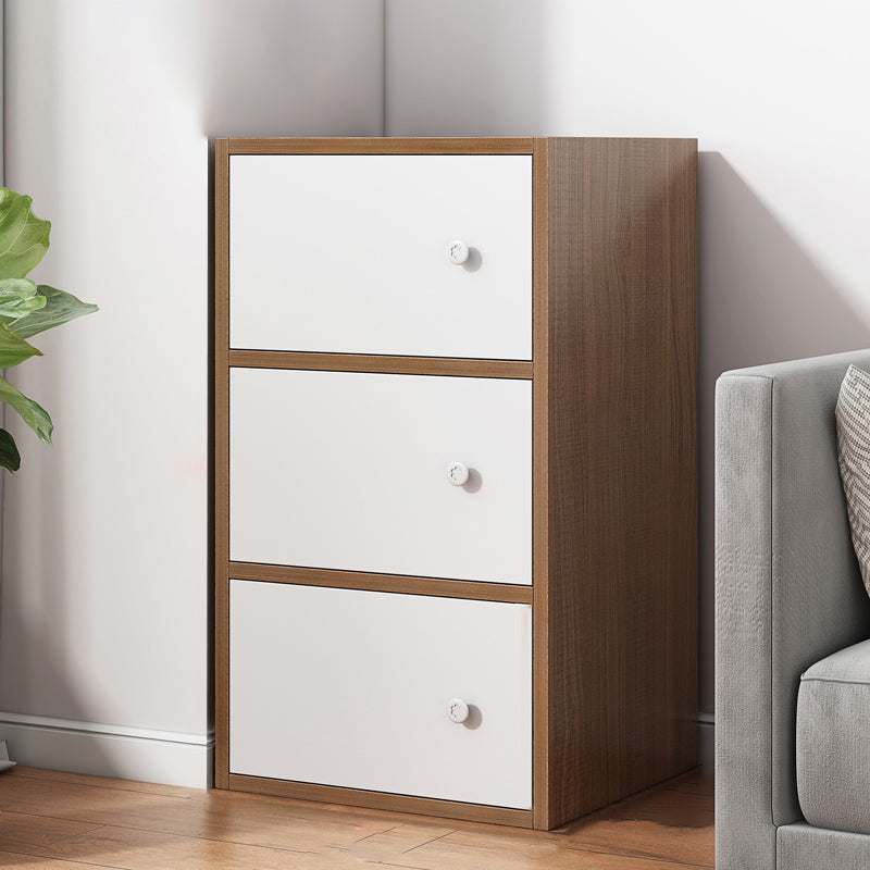 Contemporary Manufactured Wood Accent Cabinet Rectangle Knobs Accent Cabinet Clearhalo 'Cabinets & Chests' 'cabinets_chests' 'furn' 'furn_cabinets_chests' 'Furniture' 'Living Room Furniture' 7365468