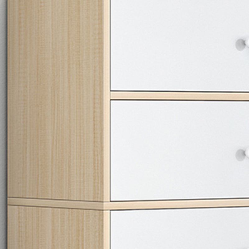 Contemporary Manufactured Wood Accent Cabinet Rectangle Knobs Accent Cabinet Clearhalo 'Cabinets & Chests' 'cabinets_chests' 'furn' 'furn_cabinets_chests' 'Furniture' 'Living Room Furniture' 7365475