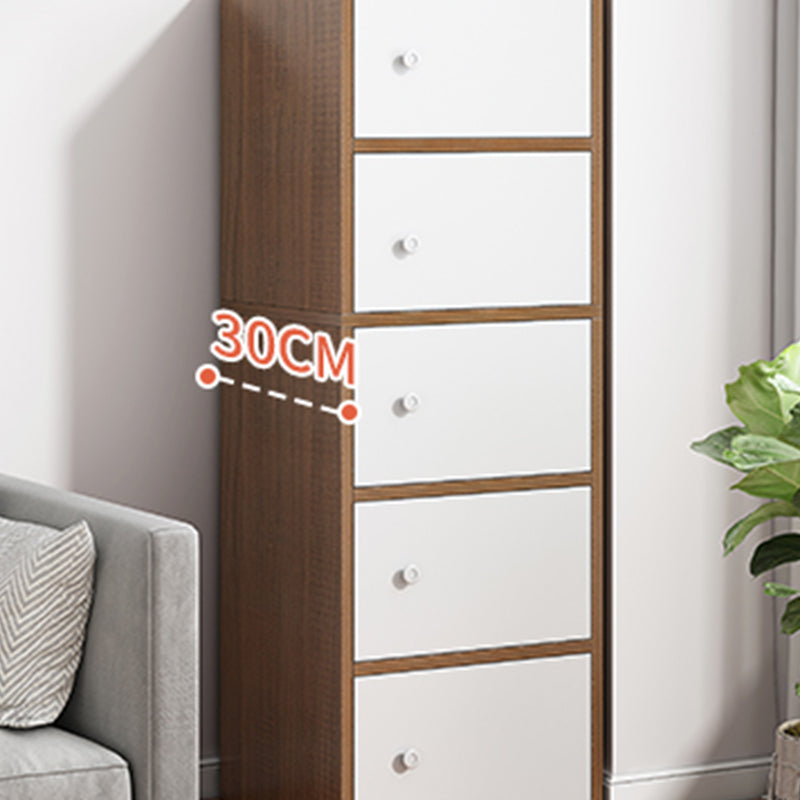 Contemporary Manufactured Wood Accent Cabinet Rectangle Knobs Accent Cabinet Clearhalo 'Cabinets & Chests' 'cabinets_chests' 'furn' 'furn_cabinets_chests' 'Furniture' 'Living Room Furniture' 7365477