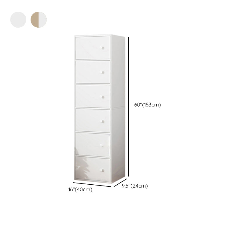 Contemporary Manufactured Wood Accent Cabinet Rectangle Knobs Accent Cabinet Clearhalo 'Cabinets & Chests' 'cabinets_chests' 'furn' 'furn_cabinets_chests' 'Furniture' 'Living Room Furniture' 7365494