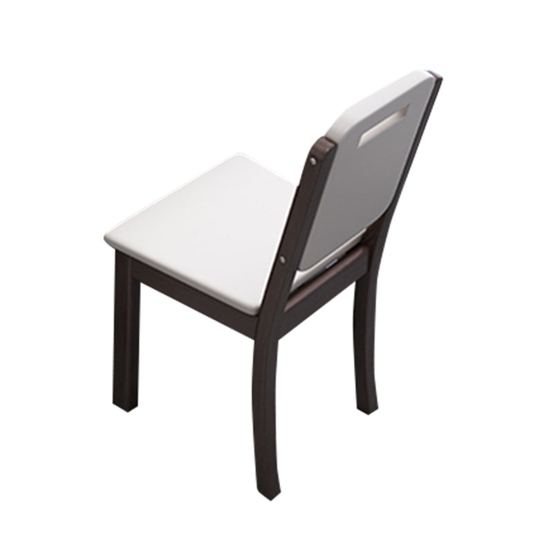 Moderne Stil Steinmöbel Set 7 Stücke runde Form Dinette Tisch mit armlosen Stuhl