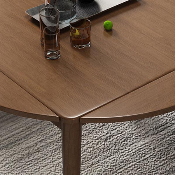 Wood Top Dining Table Set 1/5 Pieces Brown Dinette Set for Kitchen Clearhalo 'Dining Room Sets' 'Dining Tables & Seating' 'dining_room_set' 'furn' 'furn_dining_room_set' 'Furniture' 'Kitchen & Dining Furniture' 7366431