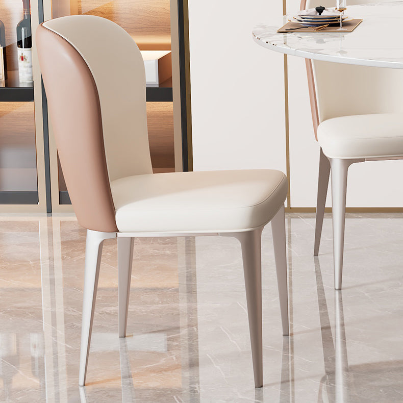 Weißes Stein Essset für zu Hause 1/5/7 Stücke moderne faltbare Esstisch Set