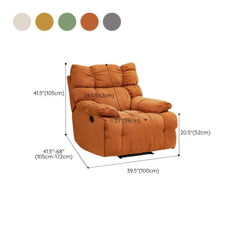 Recarqueur standard MicroSuede moderne avec pied indépendant et touflé