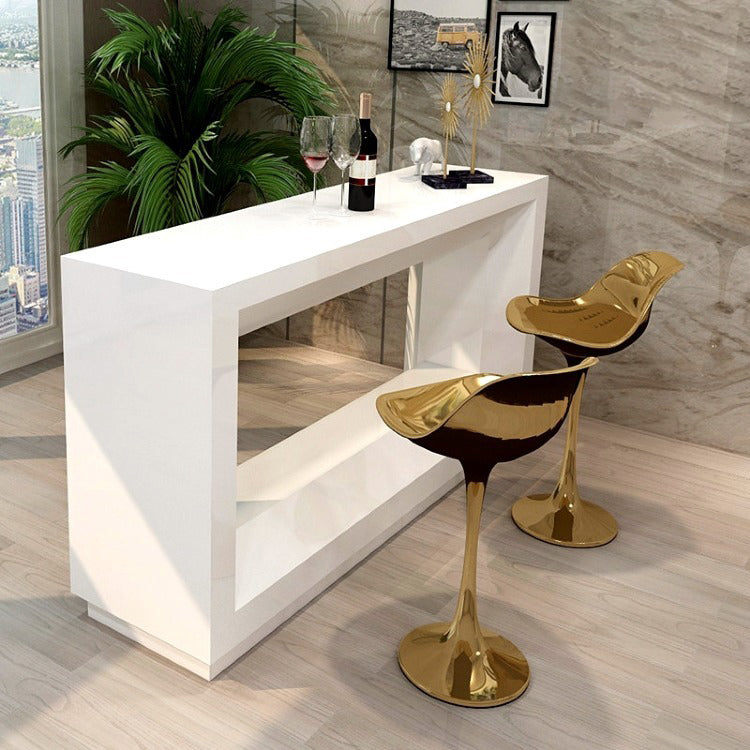 Contemporary Rectangle Counter Table Indoor Bar Dining Table Clearhalo 'Bar Furniture' 'Bar Tables' 'bar_tables' 'furn' 'furn_bar_tables' 'Furniture' 'Kitchen & Dining Furniture' 7366563